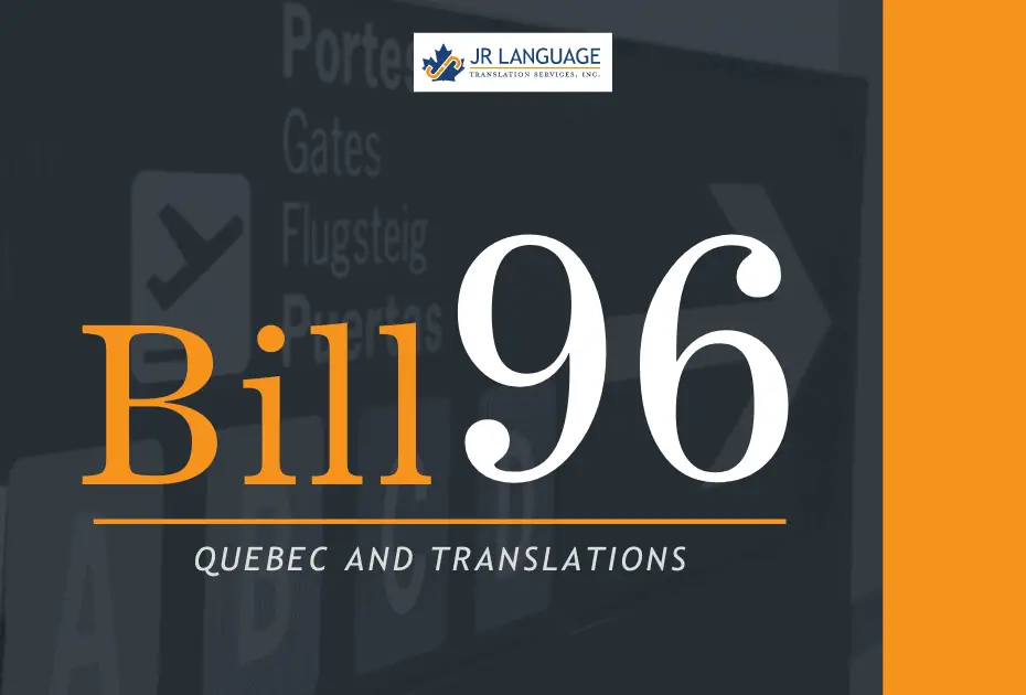 English to Canadian French translation Image