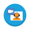 Zoom interpretation services icon